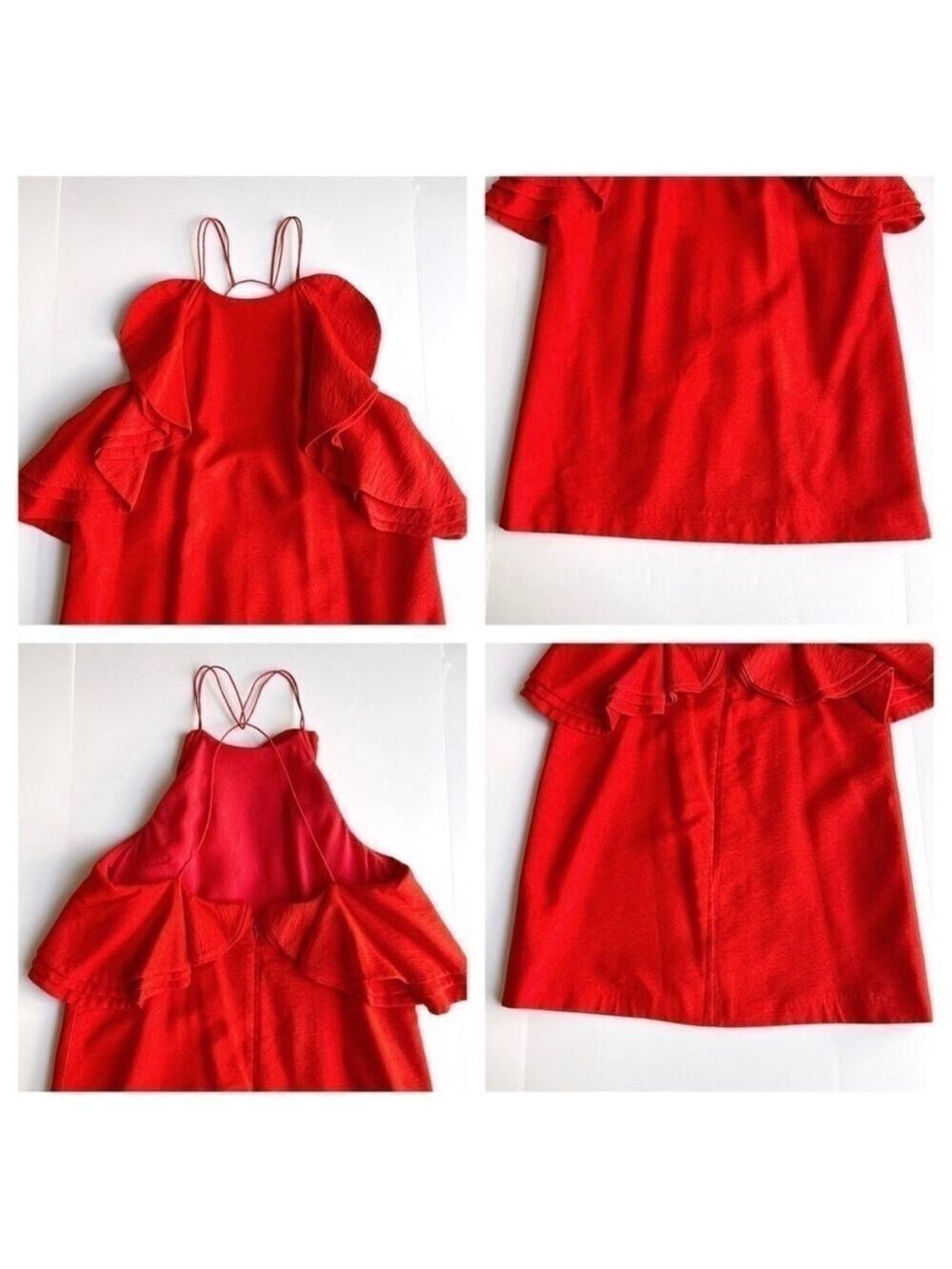 Revolve Cameo Wake Me Ruffled Mini Dress - Picture 8 of 12